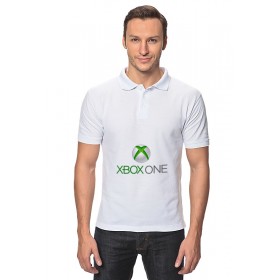 classic_polo_shirt с принтом XBOX ONE в Калуге,  |  | 