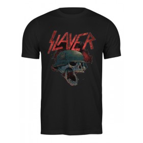 Мужская футболка с принтом Slayer в Калуге,  |  | Тематика изображения на принте: 