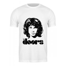 Мужская футболка с принтом The doors (Дорс) в Калуге,  |  | Тематика изображения на принте: 