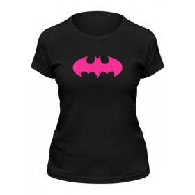 classic_woman_tee с принтом Batgirl в Калуге,  |  | Тематика изображения на принте: 