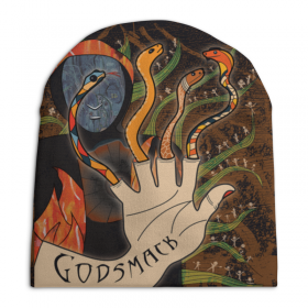 full_print_beanie с принтом Бомбер Godsmack в Калуге,  |  | 