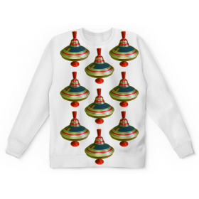 full_print_kids_sweatshirt с принтом Винтажная игрушка в Калуге,  |  | 