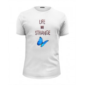 tee с принтом Life Is Strange в Калуге, Белый, черный, серый меланж, голубой: 100% хлопок, плотность 160 гр. Остальные цвета: 92% хлопок, 8% лайкра, плотность 170-180гр. |  | Тематика изображения на принте: 